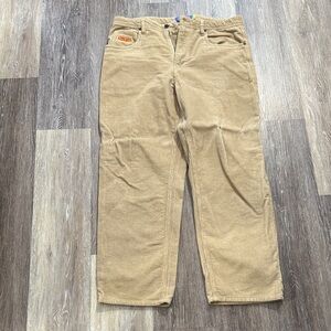 Empyre Tan Corduroy Pants 34